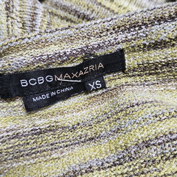 BCBGMAXAZRIA Short Sleeve Sweater Size XS - Picture 3 of 5